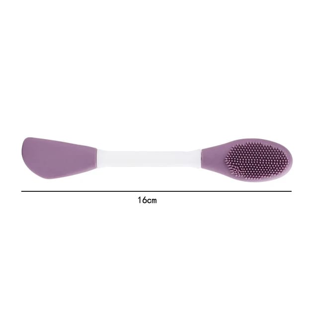 1pc Double head silicone face mask Brushes colours