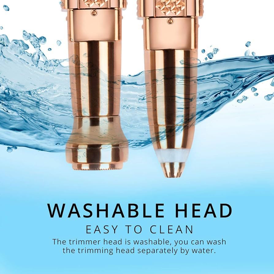 2 in 1 Flawless and Painless Shaver, Rechargeable, Suitable for Face, Built-in LED Light