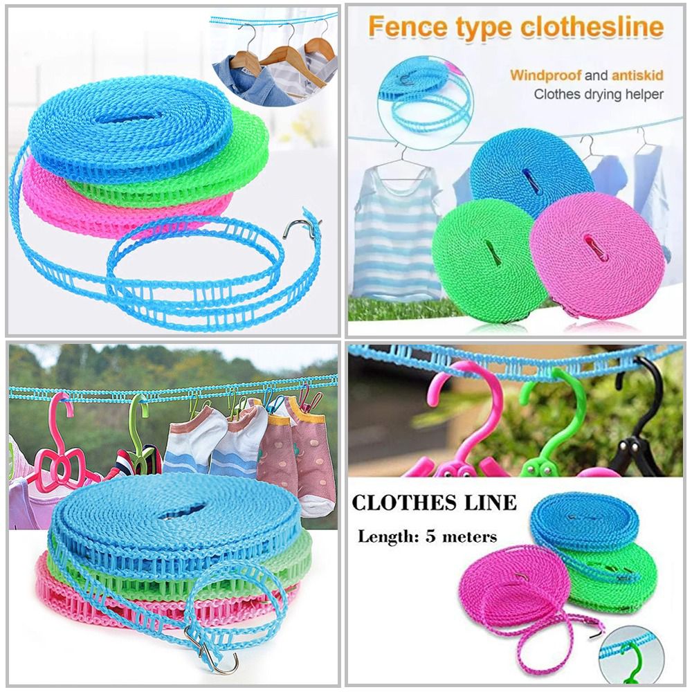 5 Metre Plastic Clothesline
