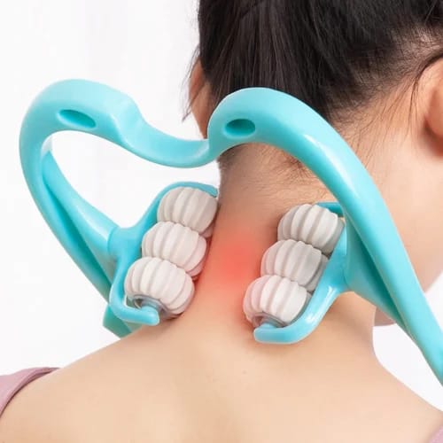 6 Wheel Neck And Body Massager Roller