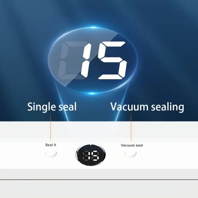 Food Vacuum Sealer Machine, Salad Utensils - Automatic Air Food Sealing System for Dry and Moist Food Storage,  - Keep Food Fresh For Longer