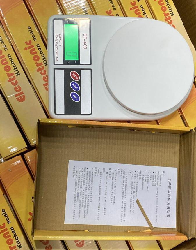 Kitchen Scale SF-400 0.1gm To 10kg Light with Cell