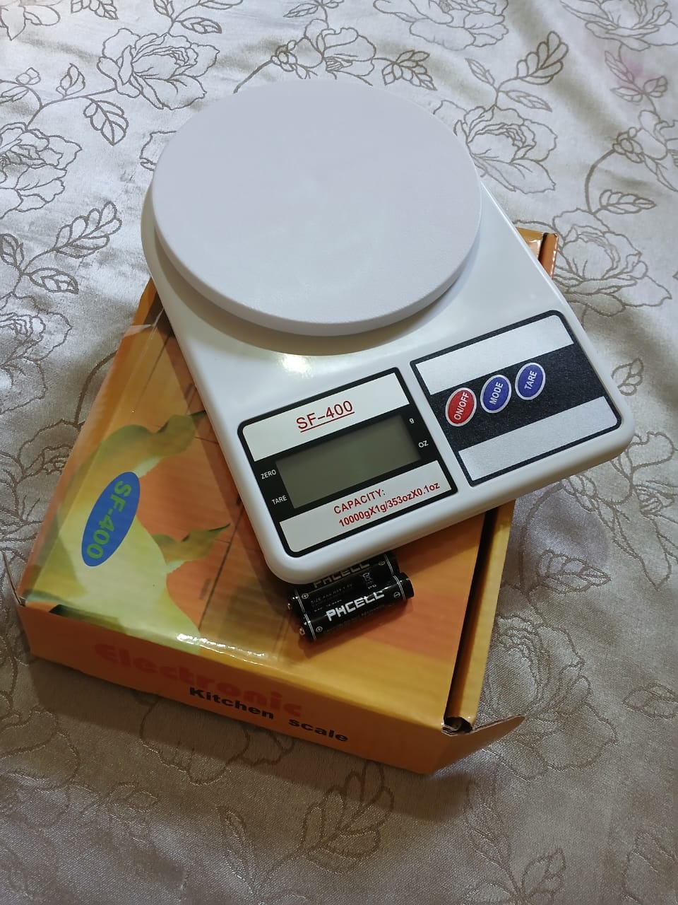 Kitchen Scale SF-400 0.1gm To 10kg Light with Cell