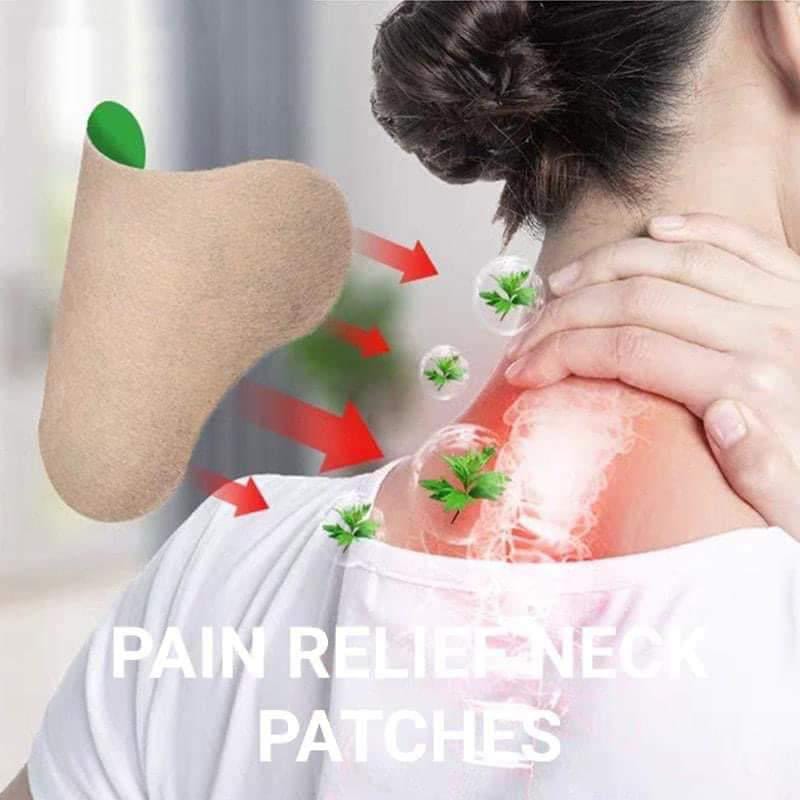 PAIN RELIEF NECK PATCHES (PACK OF 10)
