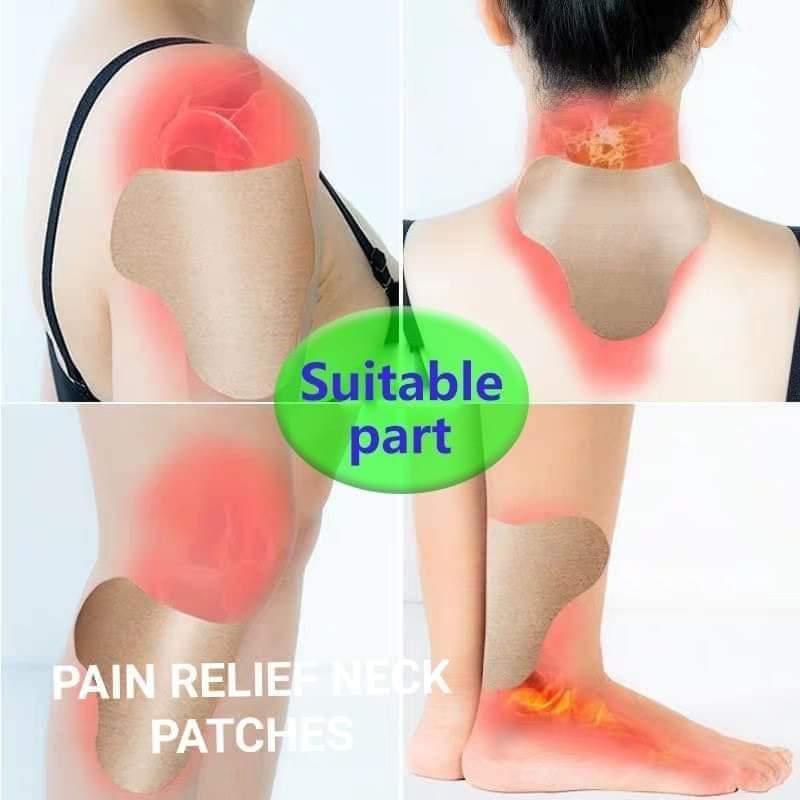 PAIN RELIEF NECK PATCHES (PACK OF 10)