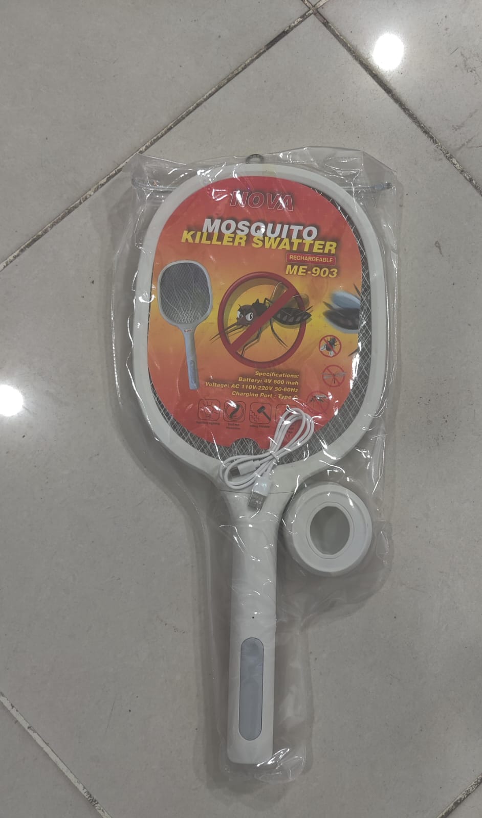 Rechargeable Mosquito Killer Racket
