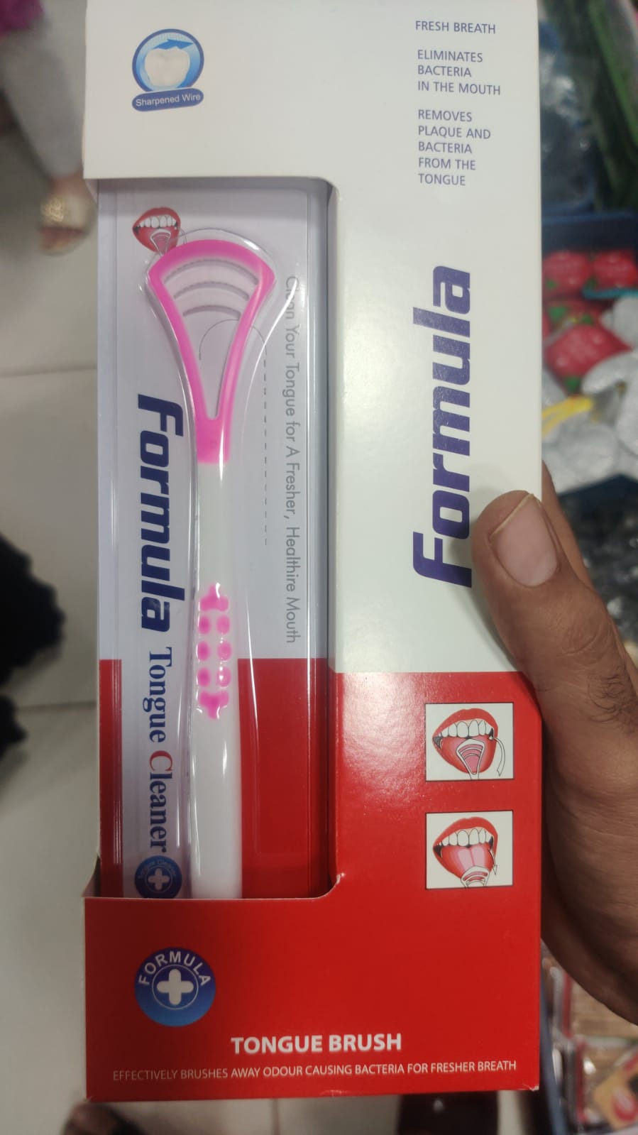 Tongue Scraper Brush
