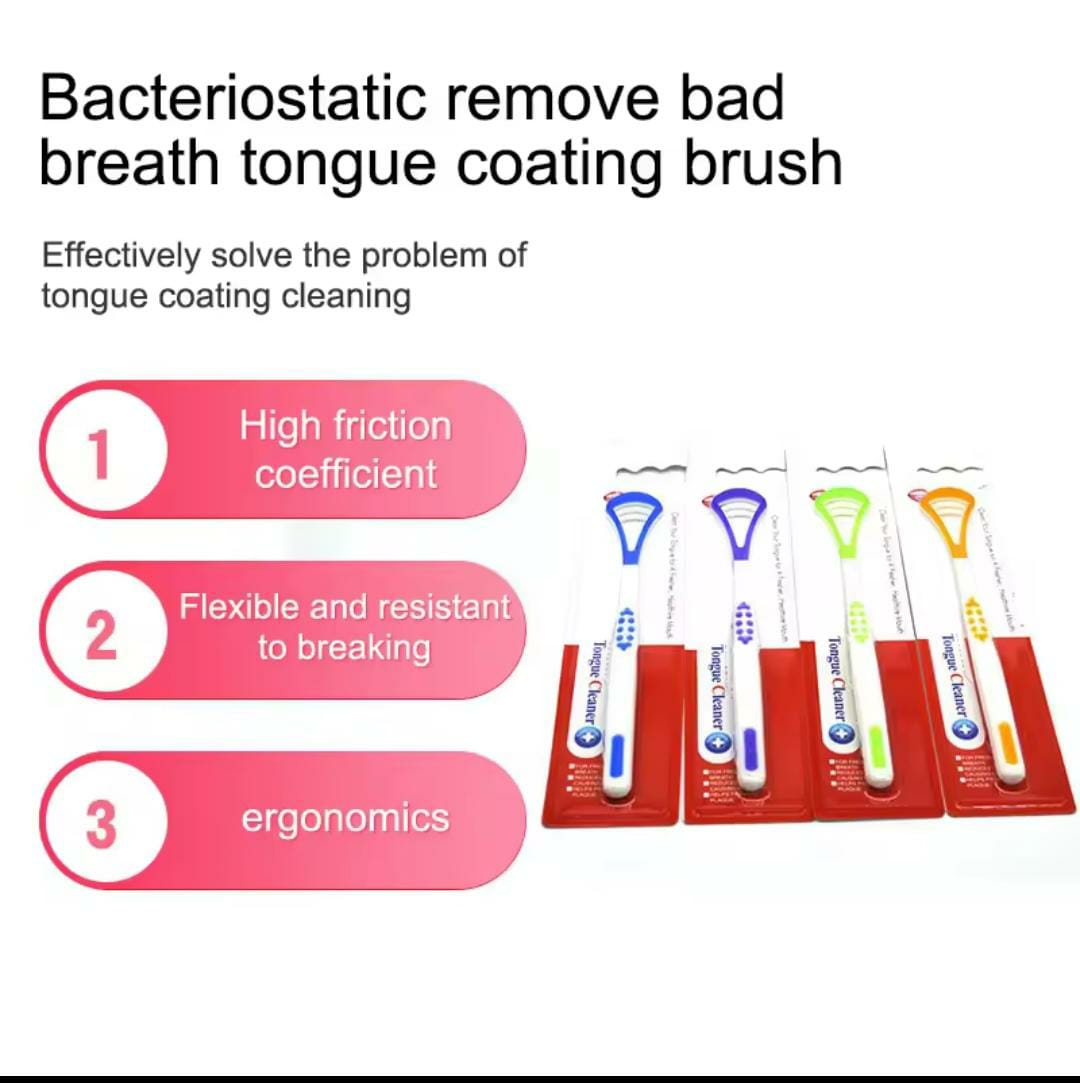 Tongue Scraper Brush