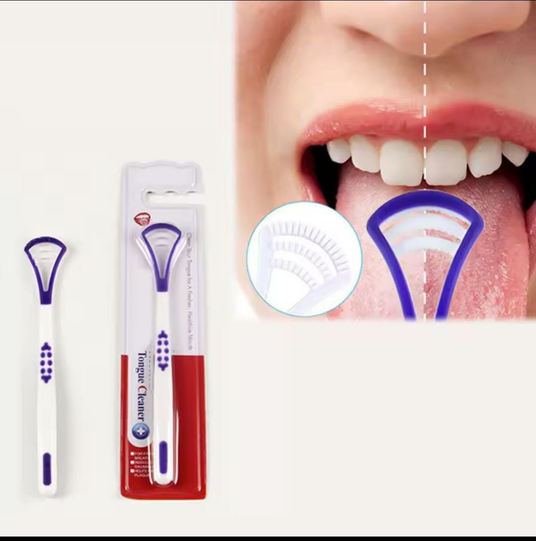 Tongue Scraper Brush