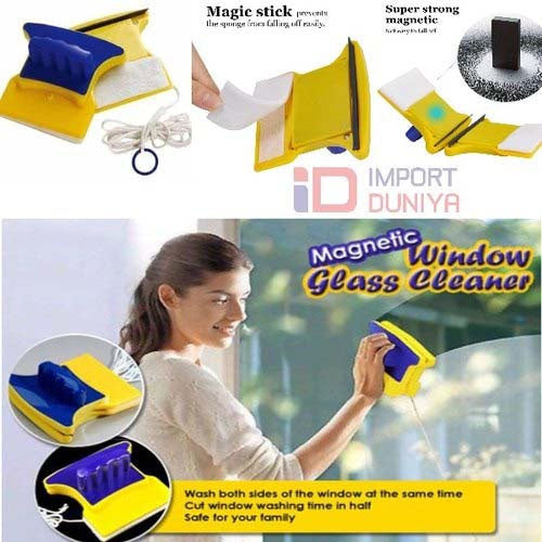 Double Sided Magnetic Window Glass Cleaner