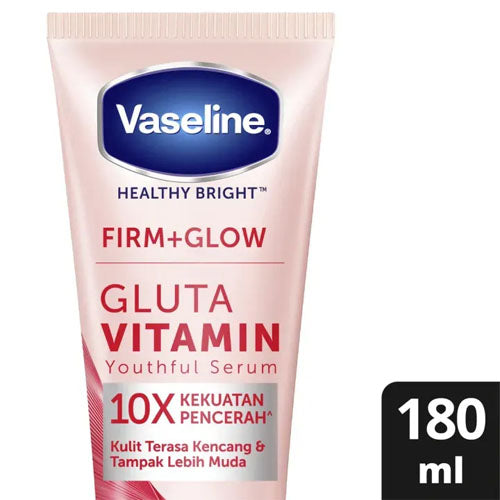 Vaseline Healthy Bright Firm+Glow Gluta Vitamin Youthful Serum 180ml