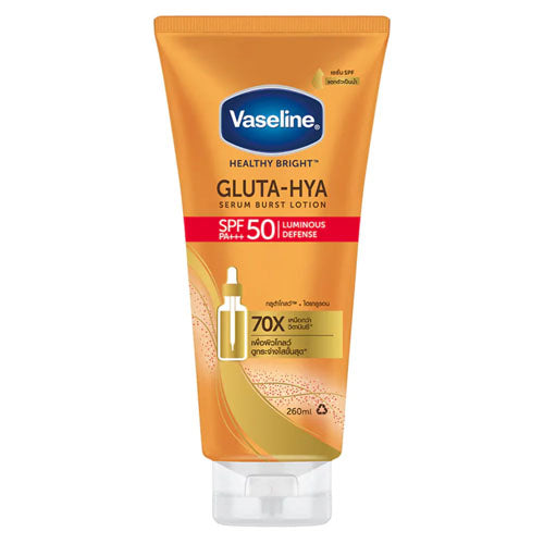 Vaseline Healthy Bright Gluta-Hya Serum Burst Sunscreen SPF50 260ml