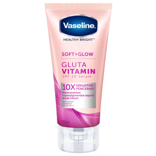 Vaseline Healthy Bright Soft+Glow Gluta Vitamin SPF20 Serum 180ml